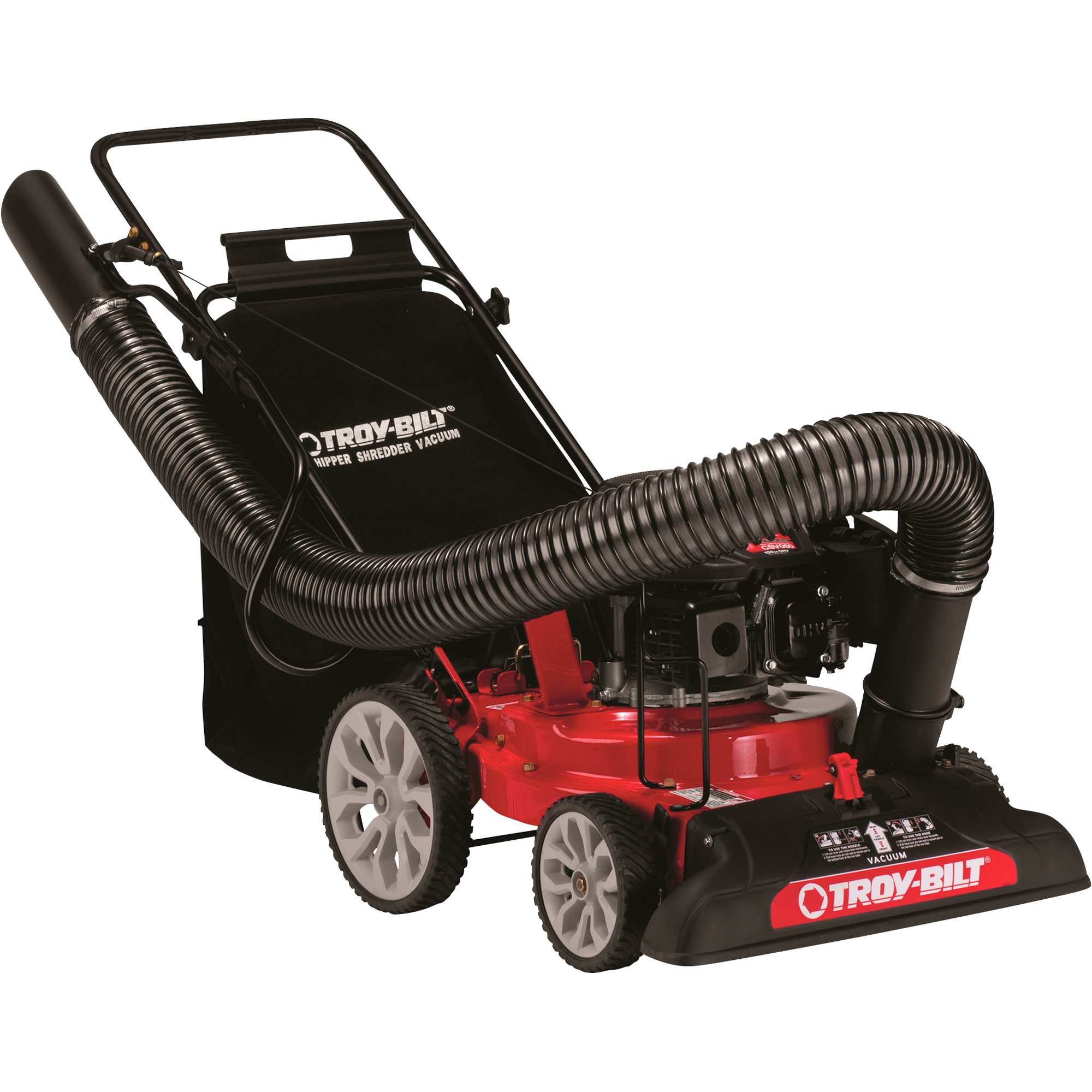 Troy-Bilt Wood Chipper-Shredder-Vacuum — 159cc Engine, 2-Bushel Capacity, Model# 24A-06MP766